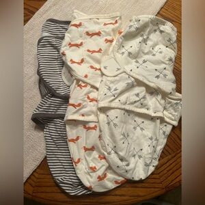 4 baby swaddles